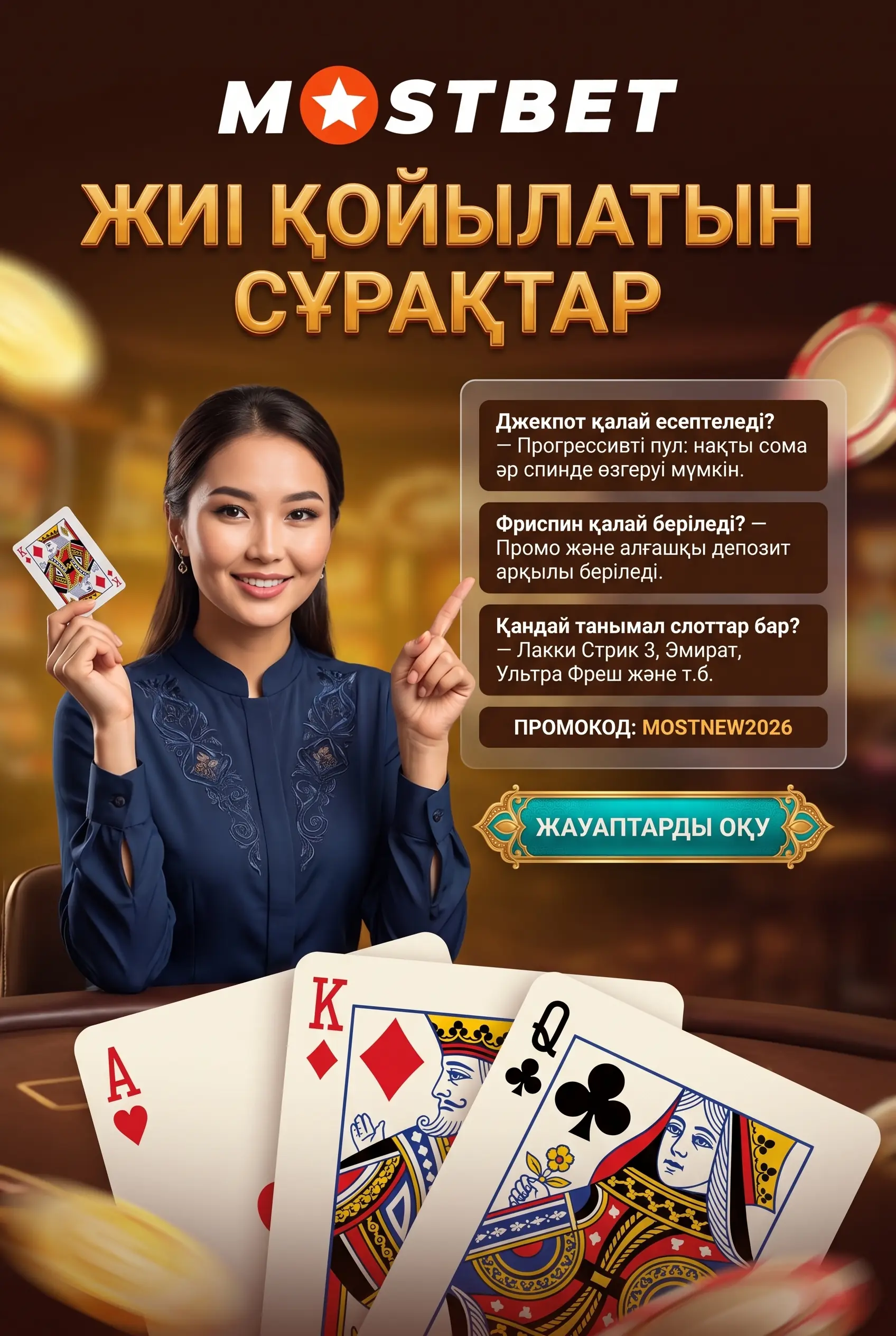 Mostbet слот жиі қойылатын сұрақтар